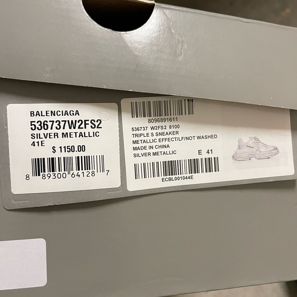 Mens Balenciega shoes - Picture 2 of 5